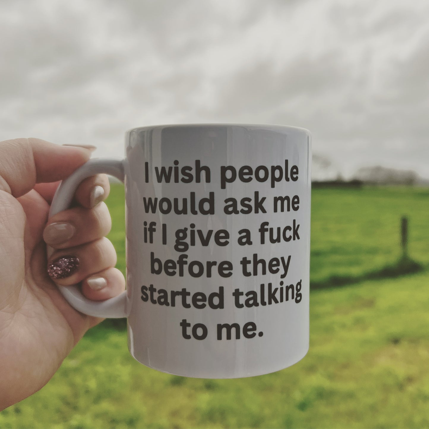 I wish people would ask