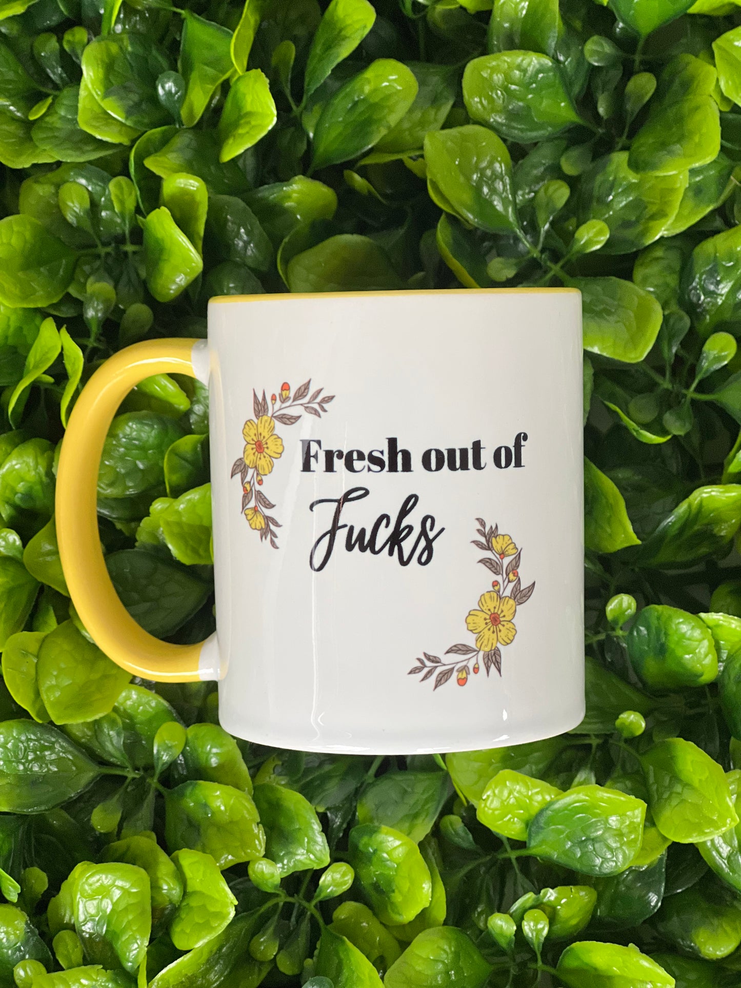 Fresh Out Of F**ks Mug