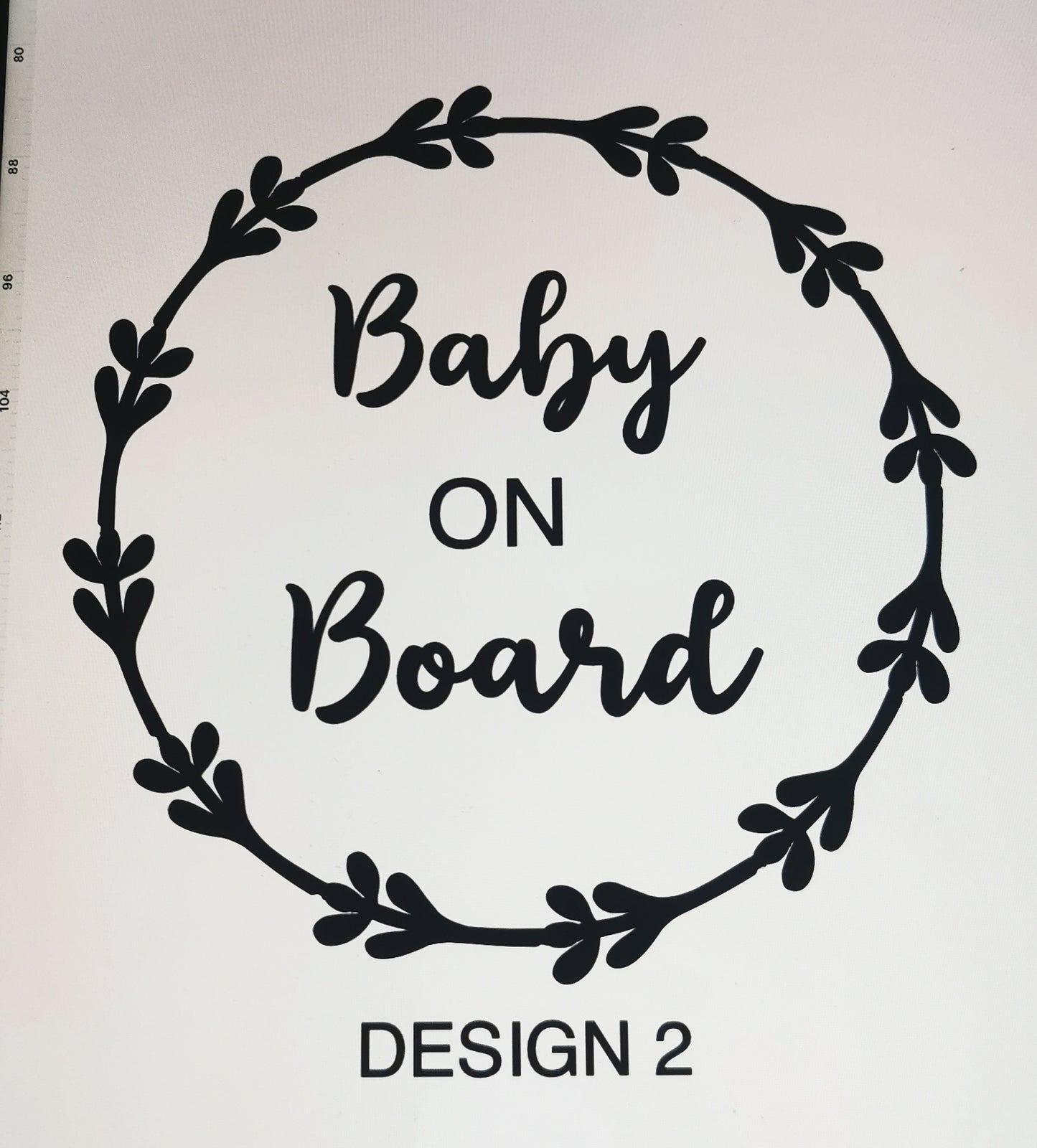 Baby on board *Design 2