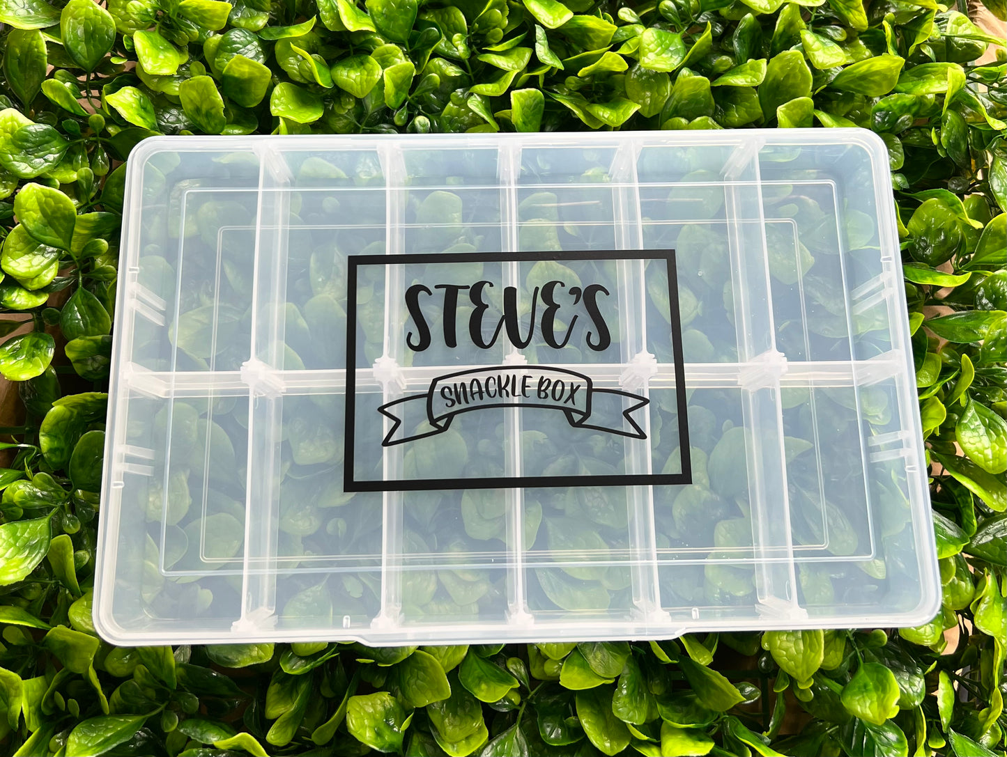 Snackle box decal